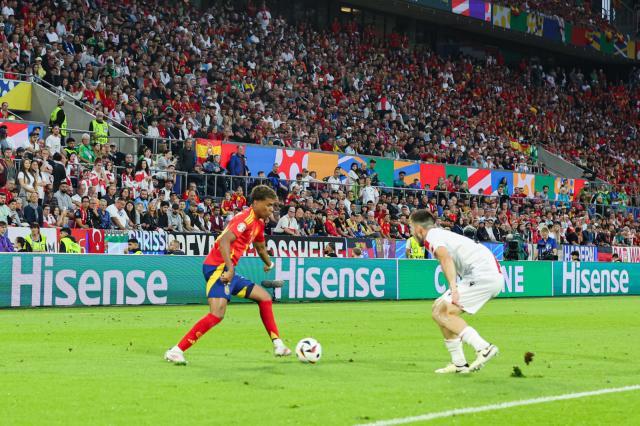 米乐APP-【欧洲杯】碾压式逆转格鲁吉亚，西班牙8强会师德国